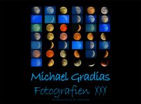 Fotobildband Mondfotos