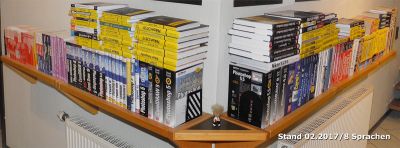 Mein Bücherregal – Belegexemplare