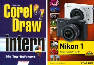 Links das älteste und rechts das neuste meiner Bücher