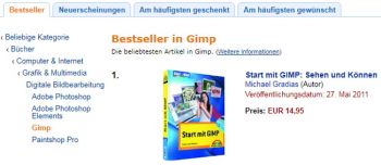 GIMP auf Platz 1