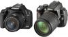 Duell Canon 500D vs. Nikon D5000 (Foto links: Canon Deutschland, GmbH; rechts Nikon GmbH, Deutschland)