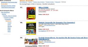 Nikon D5000 in den Top 100