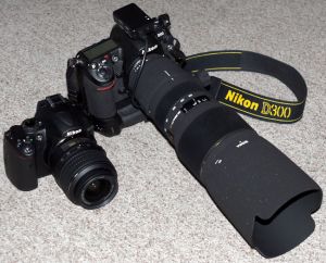 Nikon D5000 und Nikon D300